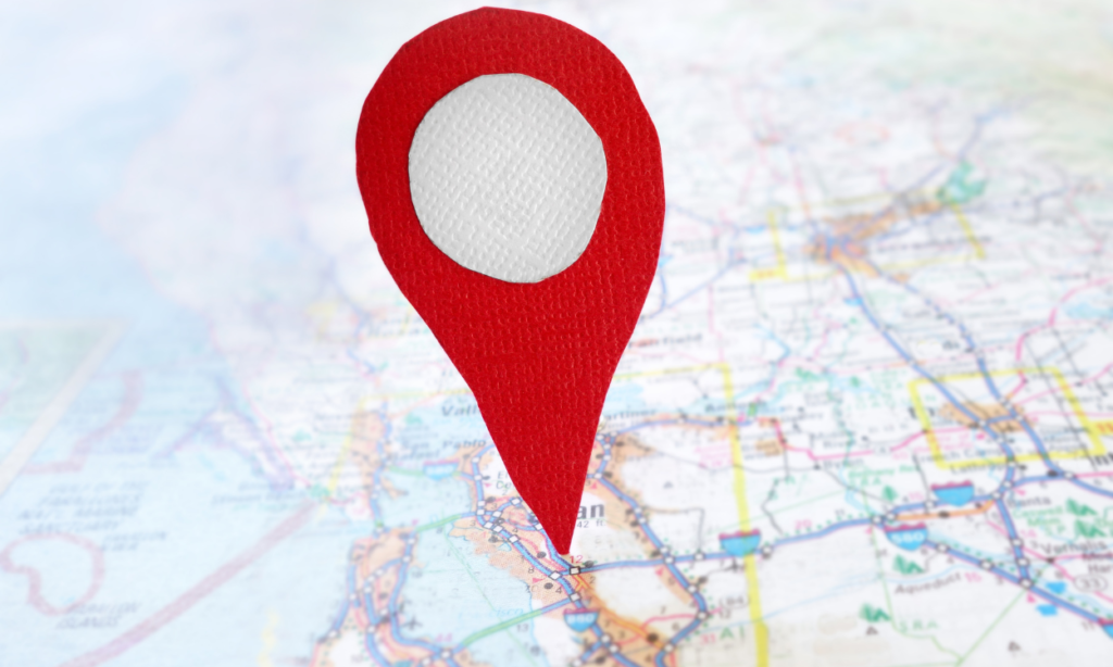 Geofencing to grow your company, pinpoint on map, target consumers image - 1gs digital agency